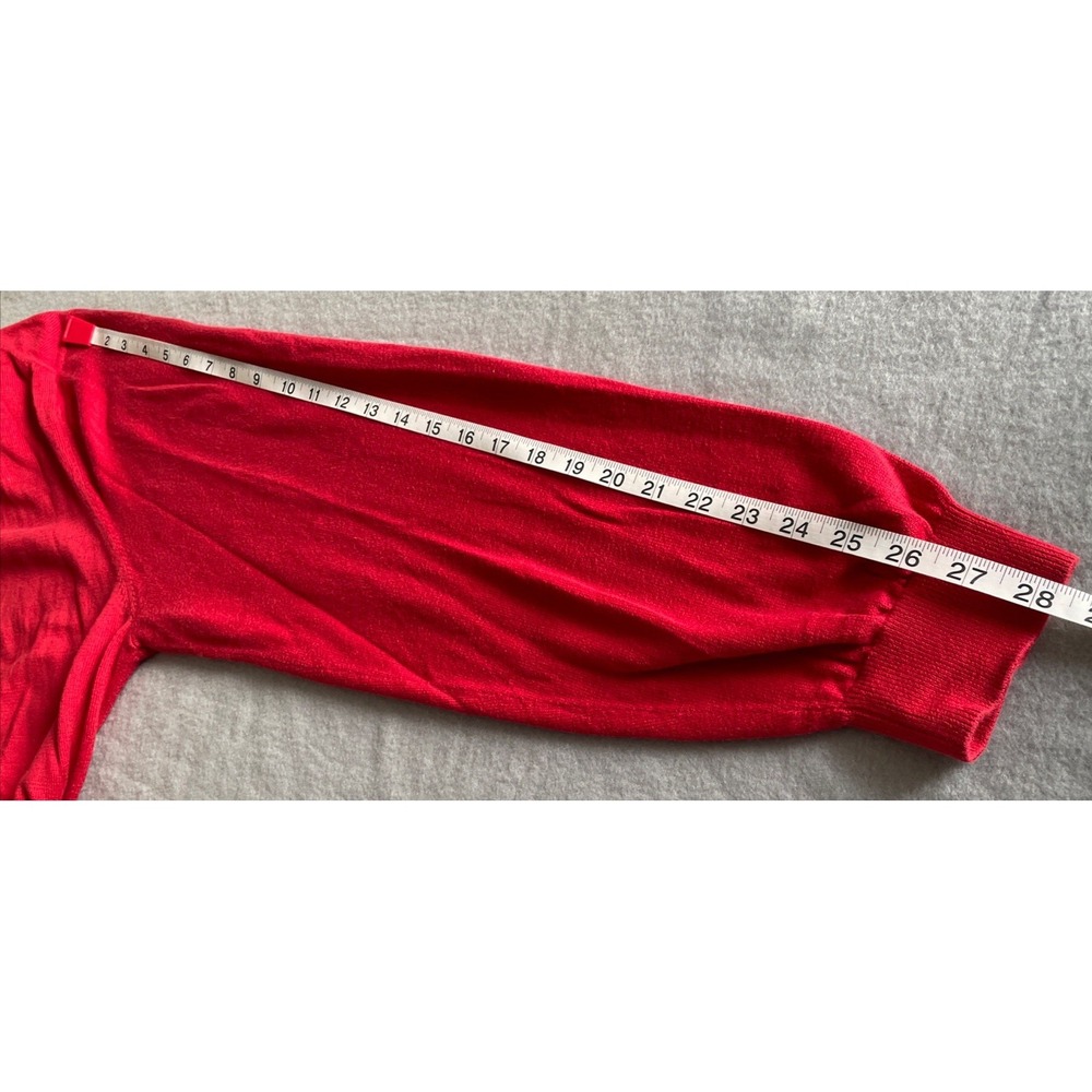 Brooks Brothers Country Club RED 100% Cotton V-Neck Jumper Pullover Sweater XL - Picture 15 of 15